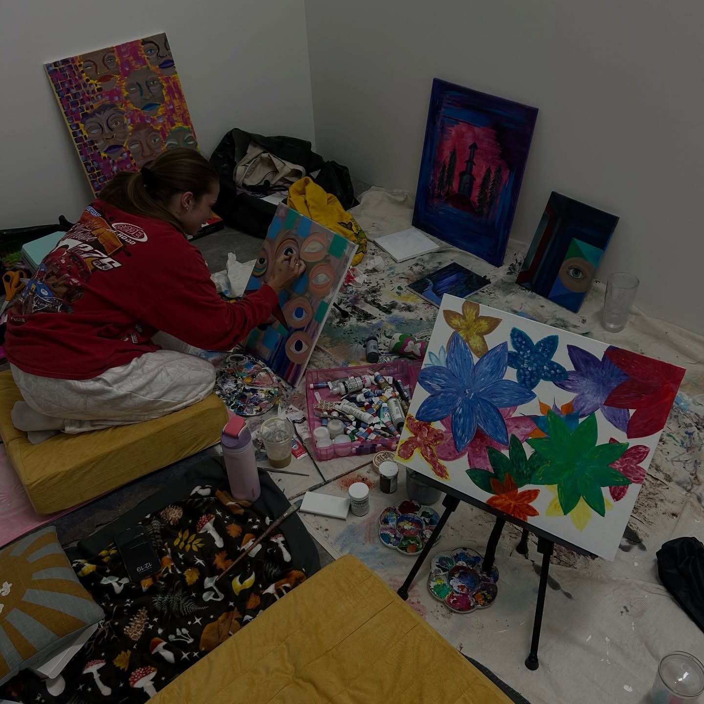 painting by marley